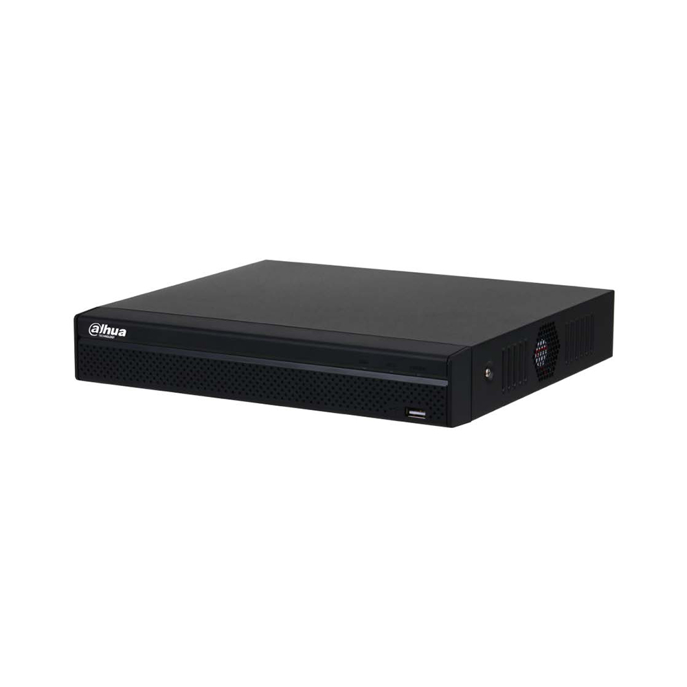 Representative NVR image; casing and connections vary by model