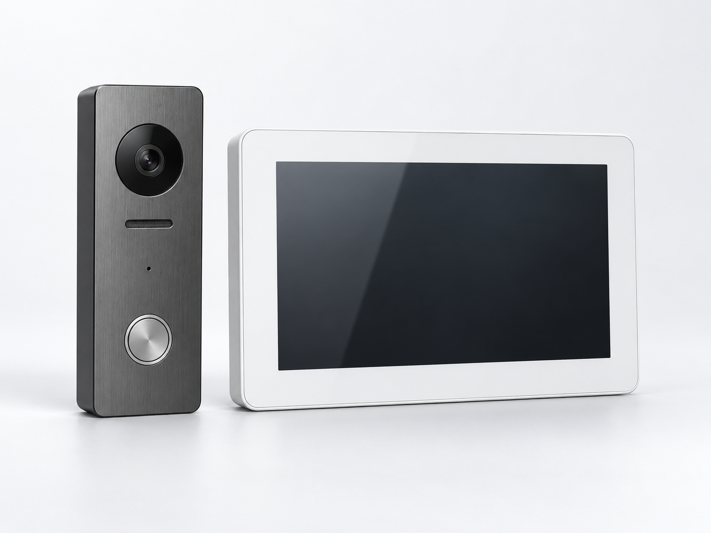 Illustrative generic video intercom door station and indoor panel
